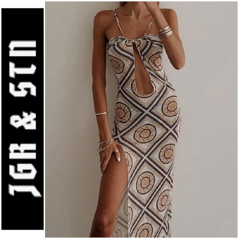 Princess Polly Jagger & Stone The Paris Maxi Dress